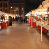 L'ingresso delle bancarelle di Corso Cavour